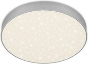 Briloner 7074-414 -LED Mennyezeti lámpa STAR SKY LED/21W/230V átm. 28 cm ezüst