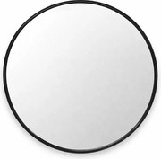 Viva AURA DELTA fürdőszoba tükör - érintésmentes kapcsoló - FEKETE - LED - KEREK - átmérő 60 cm