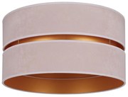 Duolla - Mennyezeti lámpa DUO 1xE27/15W/230V átm. 40 cm bézs/arany