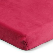 4Home Mikroflanel lepedő bordó, 90 x 200 cm