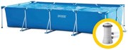 Intex Frame Family medence 4,5 x 2,2 x 0,84 m szűrőberendezéssel