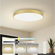 Brilagi -LED Dimmelhető lámpatest POOL SMART LED/128W/230V 100 cm aranyszínű Wi-Fi Tuya+távirányító