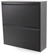 Fekete fém cipőtartó Billy – Spinder Design