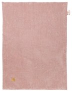Rózsaszín kordbársony gyerek takaró 100x77 cm – Meowbaby
