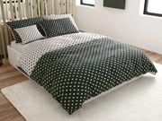 Pamut ágyneműhuzat COLAM GREY szürke Ágyneműhuzat mérete: 70 x 90 cm | 140 x 200 cm