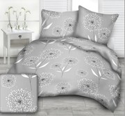 Pitypang Feher krepp ágyneműhuzatTiaHome - 1x Párna 90x70cm, 1x Paplan 140x200cm