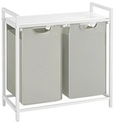 REX fehér szennyeskosár