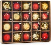 4Home Tinsel karácsonyi dekorációs készlet, 20 db