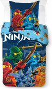Lego Ninjago Elemental Wonders gyerek, ovis ágyneműhuzat 100×135 cm, 40×60 cm