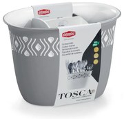 STEFANPLAST Evőeszköz-leeresztő Tosca fehér/szürke