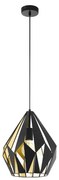 Eglo 49931 - Függeszték CARLTON 1 1xE27/60W/230V