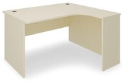 SimpleOffice ergonomikus asztal 140 x 120 cm, jobb, nyír