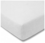 Jersey fehér lepedő TiaHome - 180x200cm