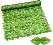 Mesterséges Sövény Borostyán Kerítés Erkély Kerítés Fal Tető Árnyék 300x50cm