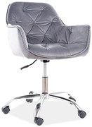 Nefri irodai fotel, szürke