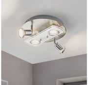 Eglo 32001 - LED mennyezeti lámpa PAWEDO 1 4xGU10-LED/3W/230V