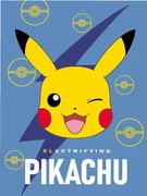 Pokémon Electrifying coral fleece polár takaró 150x200cm
