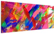 Kép - Színes absztrakció (120x50 cm)