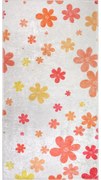 Narancssárga-elefántcsont színű mosható gyerek szőnyeg 80x150 cm Fall Flowers – Vitaus