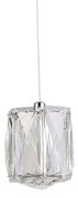 Luxera Polar 62404 kristály függeszték, 5W LED, 3000K