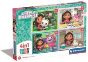 Gabi babaháza Activities 4 az 1-ben puzzle Clementoni