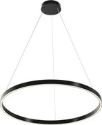 Maytoni Rim MOD058PL-L42BK Függőlámpa 1x51W/LED 1400lm IP20