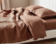 Muszlin ágynemű MOELLIN világos barna Ágyneműhuzat mérete: 70 x 90 cm | 140 x 200 cm