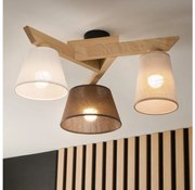 Brilagi - LED Felületre szerelhető csillár ANTHONY 3xE14/40W/230V tölgy