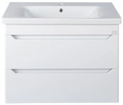 TMP SHARP 65 fali fürdőszobabútor - Sanovit SOFT - 13065 mosdóval - 65 x 45,5 cm