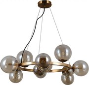 Italux glamour modern függeszték montora füstös mézédes itxpnd-30223-11a