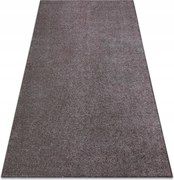 Puha Szőnyeg Santa Fe 100x100 cm Sima barna egyszínű