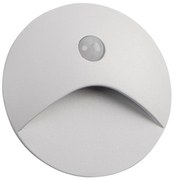 Kanlux 39135 - LED lépcsőlámpa érzékelővel EXIN 2,5W/230V 4000K IP65 fehér, kerek