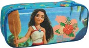 Disney Vaiana Bold Adventurer 2 rekeszes tolltartó 26 cm