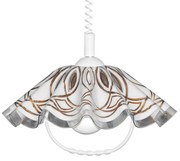 Prezent LYRA ACRYL 74197C02 függeszték, 1x60W E27