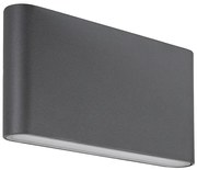 Rábalux Nesna 7952 kültéri falilámpa, 2x6W LED, 3000K, 2x264 lm, IP54