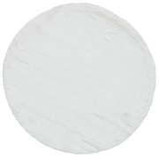 Teddy fehér szőnyeg, ⌀ 120 cm - Think Rugs