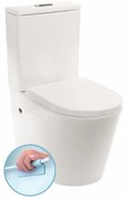 Paulo rimless WC kombi alsó/hátsó kifolyással soft close ülőkével