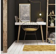 Munkaasztal VERONIKA 74x100 cm fehér/bézs