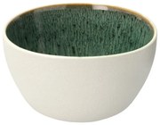 Fehér-zöld kőedény tálka 400 ml Gastro White/Green – Bitz