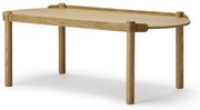 Fa asztal 50x105cm, tölgy - COOEE