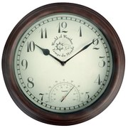 Time kültéri falióra hőmérővel - Esschert Design