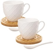 Porcelán bögre szett 2 db-os 250 ml Whiteline – Orion
