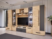 Onyx szekrénysor (Artisan-Antracit) modern