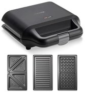Concept SV3054 - Szendvics készítő 3in1 700W/230V fekete