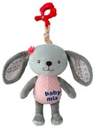 Baby Mix Nyuszi gyerek zenélő plüss játék