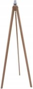 AZzardo állólámpa test, háromlábú fa lámpatest, AZ3013, E27, 1x60W, IP20, 130cm