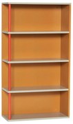 Narancssárga kőrisfa fali könyvespolc 60x109 cm Apollo – Hübsch