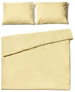 Vaníliasárga kétszemélyes pamut ágynemű, 200 x 220 cm - Bonami Selection