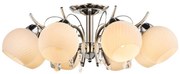 Globo 54711-8 - Mennyezeti lámpa PERDITA 8xE14/40W/230V