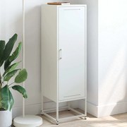 fehér acél magasszekrény 36 x 39 x 123 cm